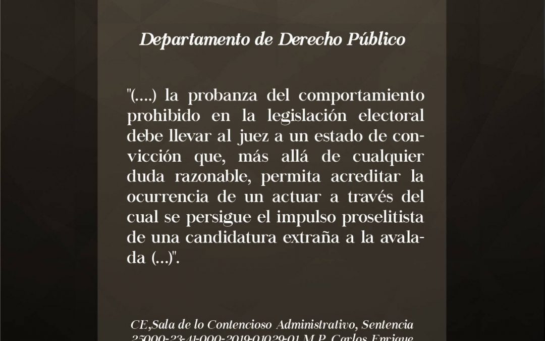 No basta concurrir en la misma tarima. ¿Por qué no prosperan las nulidades electorales derivadas de la doble militancia bajo la modalidad de apoyo?